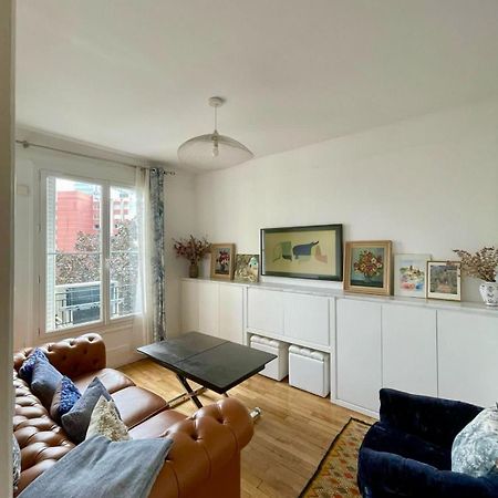 Air Conditioning - Metro 14 - Charming Traditional Style And Modern Access 10 Mn Away From Center Of Paris Клиши Екстериор снимка